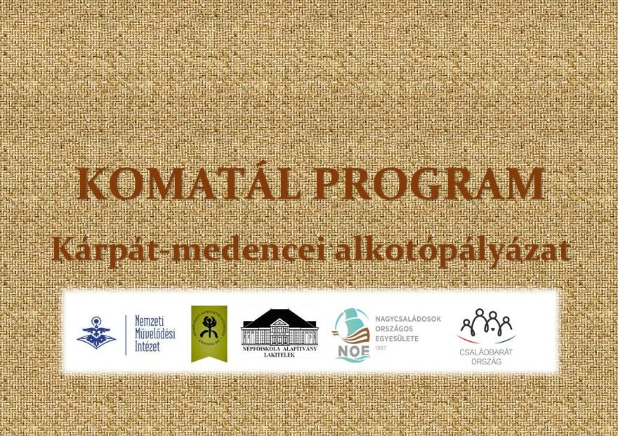 KOMATÁL Program – Kárpát-medencei alkotópályázat